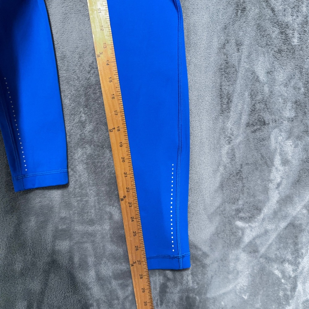Lululemon Fast and Free 7/8 Leggings Womens 2 Cerulean Nulux‎ Running Active - Picture 8 of 10